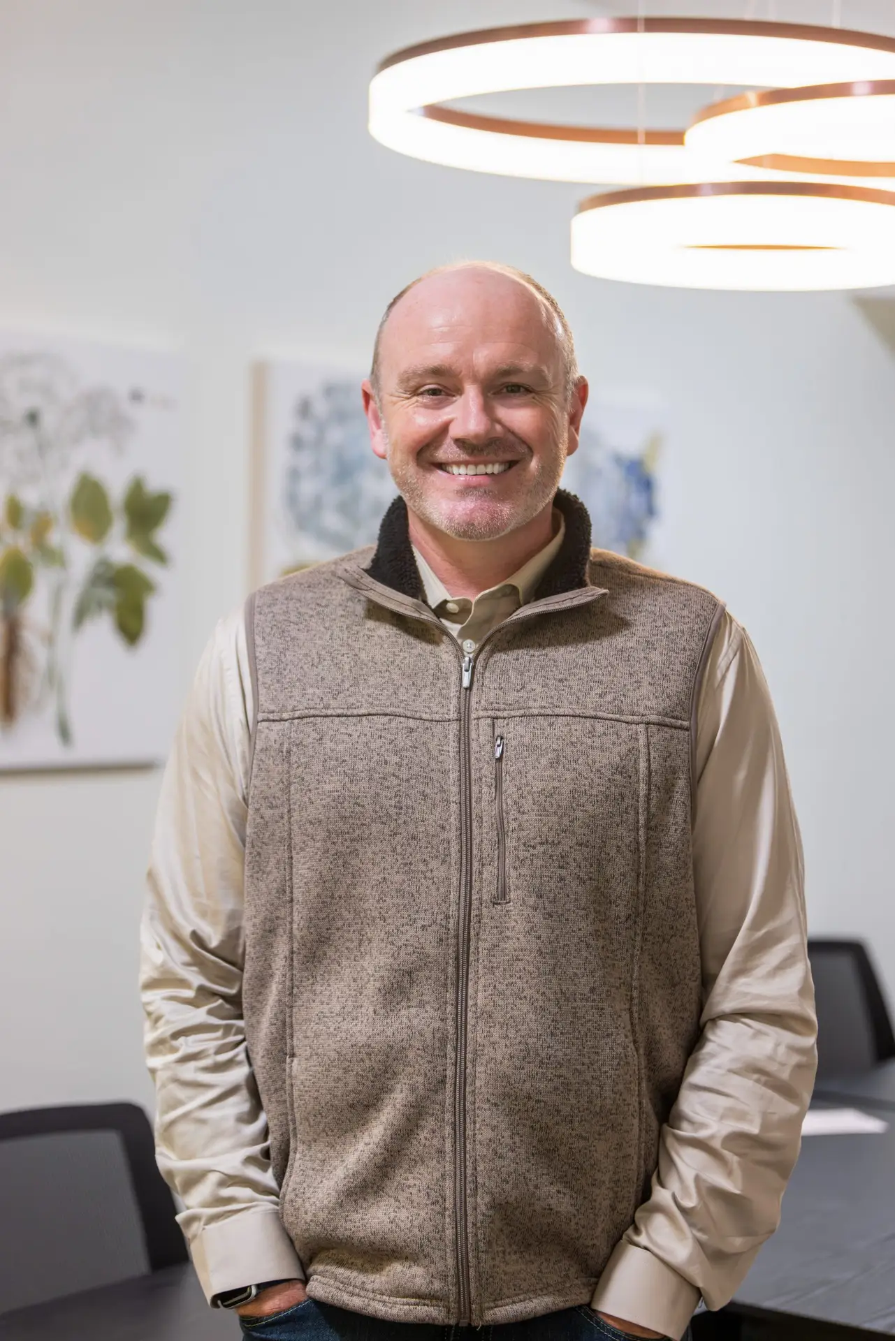 Mark Platts, Realtor with The Signature Group, standing for a full-length professional portrait